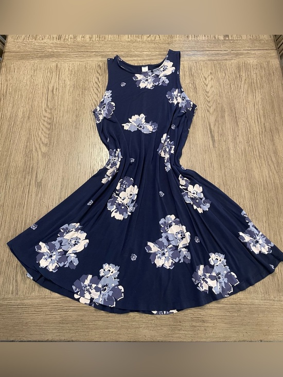Old Navy Dresses & Skirts - Old Navy women’s dress, small, dark blue with light blue & white flowers